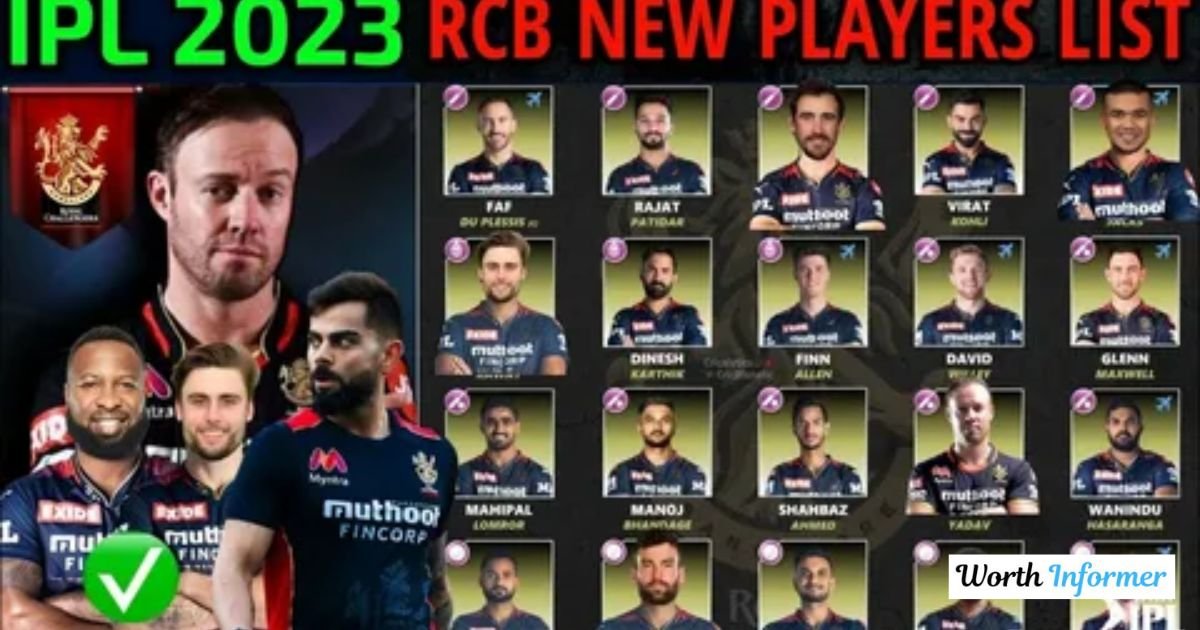 RCB Players Salary 2023